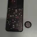 Goocrux for Moto G 5G 2025 Case - Women Girls Cute Phone Cover Girly Pretty Kawaii Unique Aesthetic Design Slide Camera Cover with Ring Stand Holder Cases for Motorola G 5G 2025, Black Floral