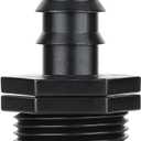 20 pcs 1/2" Barb x 3/4" NPT Male Hose Connector, Drip Irrigation Hose Adapter Coupling Fittings for 1/2 -Inch Drip Tubing to Pipe Fitting Connect
