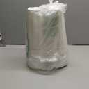 8 Pcs 11.8 Inch Tall Galvanized Flower Bar Buckets with Handles - Tin Metal Vase for Home Decor, Wedding Centerpiece, Table Decorations - Unbreakable Tall Vase for Fresh Flowers (White)