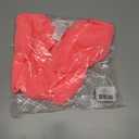 Star Vixen womens Tie Front Flutter Sleeve Chiffon Open Cardigan (Large Petite, Pink/Neon)