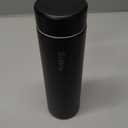 UpgradedExllena Small Insulated Water Bottle 12 oz/350ml Mini Insulated Water Bottle for Hot & Cold Drinks, Perfect Small Water Bottle for Travel, Purse...(Black) (11.8 Ounces)