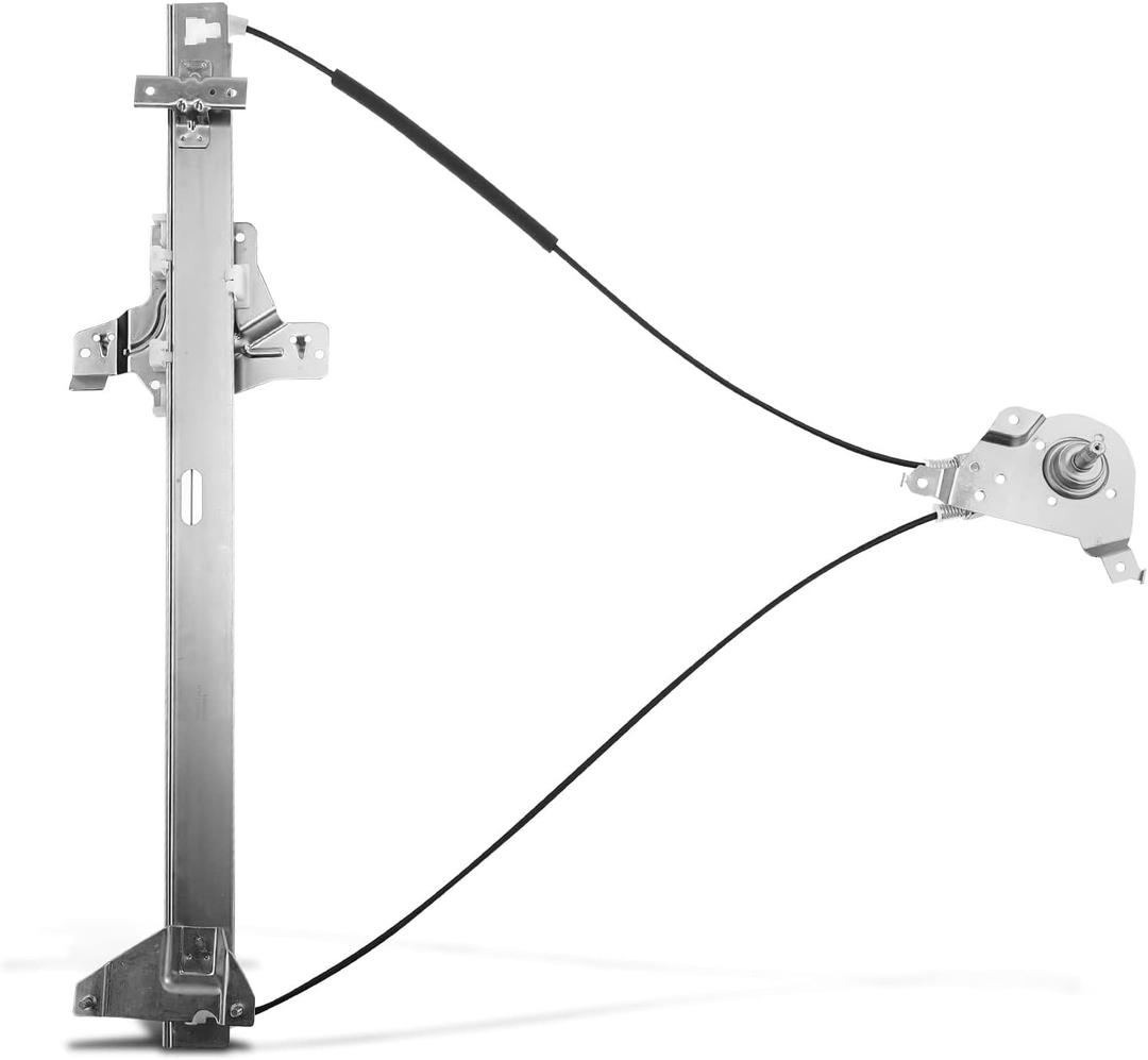 A-Premium Manual Window Regulator Compatible with Ford E-150 E-250 E-350 Econoline E-350 E-450 E-550 Super Duty Front Left Side