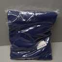 JIUZHEN Blackout Curtains with Tiebacks - Thermal Insulated, Light Blocking and Noise Reducing Grommet Curtain Drapes for Bedroom and Living Room, Set of 2 Panels, 42 x 63 Inch Length, Navy Blue