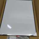 Magnetic Whiteboard, 24"x18" Dry Erase White Board for Wall, Hanging Presentation Board for Home, Office, School, Black Aluminum Frame