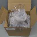 8 Pcs Martini Glasses Bulk 8oz Plastic Stemless Reusable Cocktail Glasses Clear Shot Glass Supplies for Home Bar Restaurant Wedding Birthday Housewarming Espresso Martini Party