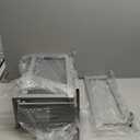 2 Pack 18.5IN-Depth Under Sink Organizer With Next-Gen Ball-Bearing Slides,2-Tier Pull Out Cabinet Storage,Height Adjustable Drawer Shelf for Bathroom,Kitchen,Laundry,Cabinet,Pantry-Gray