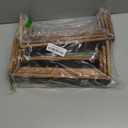 Large Wooden Tiered Riser Stand for Vendor Booth Events, Stackable Cupcake & Dessert Display, Farmhouse Decor Table Set, Food Display Items for Party (12-11.2-10.4-9.6IN), 2 Set