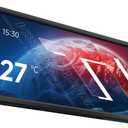 Thermalright Trofeo Vision LCD Black Edition Case Sub-Display Features a 6.86-inch Full-Color LCD Display (1280x480 Resolution) with a Magnetic Panel Screen, Supporting DIY Dynamic/Static Images