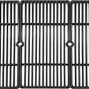 Parts DC113 Cast Iron Cooking grid Replacement for Charbroil 463247209, 463247310, 463248208, 463224912, 463231711, for Cuisinart, Tuscany Gas Grill, set of 3, 18 1/8" x 30" Total
