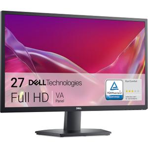 Dell 27 SE2725H Monitor - 27-Inch Full HD (1920x1080), VA Panel, Tilt Functionality, Certified by TV Rheinland for 3-Star Eye Comfort - Black