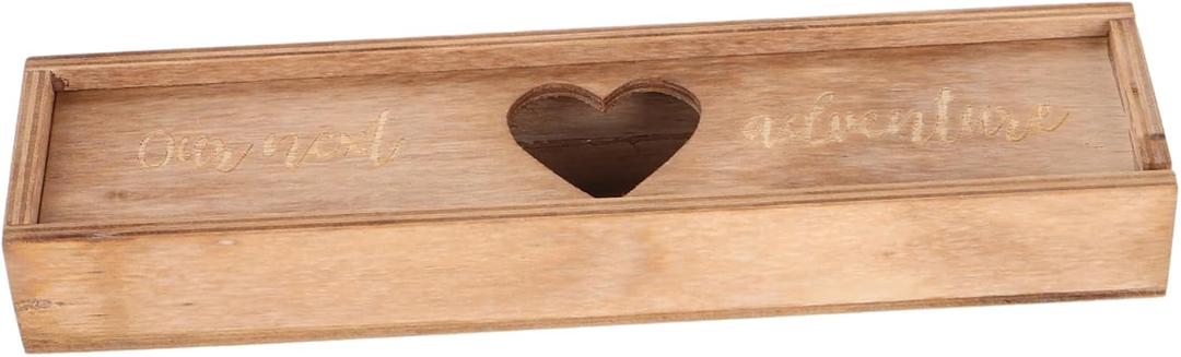Wooden Pregnancy Test Keepsake Box with Lid Unique Announcement Prop for Expectant Mothers Delicate Storage for Pregnancy Test and Treasures Memorable Parents