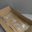 Wedding Arch Backdrop Stand Set of 2 (7.3FT/6FT), Gold Metal Arch Backdrop Stand, Balloon Arch Stand for Wedding Ceremony Baby Shower Outdoor Indoor Birthday Party Graduation Decoration, Gold