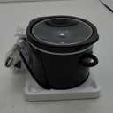 Crock-Pot 2-Quart Mini Slow Cooker Manual, 3 Heat Settings, Great for Soups and Dips, Black