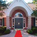 Movie Night Red Aisle Runner 24 in  15 ft Red Carpet Event Runner Wedding Rug for Indoor Outdoor Wedding Party Decorations