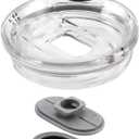 Stronghold Lid Replacement Spill Proof Splash Resistant Slider Screw thread Lids Covers Fit for YETI Rambler Travel Mug (30 OZ)