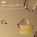 Moen Orivesi Bronzed Gold One-Handle High Arc Pulldown Kitchen Faucet with Power Boost, 87891BZG