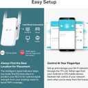 TP-Link AC1200 WiFi Extender, 2023 Engadget Best Budget Pick, 1.2Gbps Signal Booster for Home, Dual Band 5GHz/2.4GHz, Covers Up to 1500 Sq.ft and 30 Devices,Support Onemesh, One Ethernet Port (RE315)