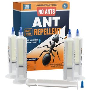 Ant Repellent Indoor, Ant Away for Home and Kitchen, Helps Keep Sugar and Black Ants Away, Ready-to-Use, Family & Pet Friendly 4 Pcs