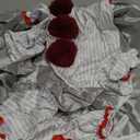 Cabeny Kids Clown Costume Dress for Girls Halloween Costume Creepy Dress for Horror Movie Cosplay 2