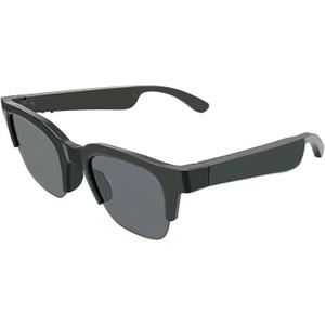 Smart Audio Sunglasses, Polarized Bluetooth Glasses for Men Women, Open Ear Sport Sunglasses with Mic & Speakers, Bluetooth 5.3, Voice Control (E60)