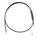 Hill Country Customs Black Vinyl Coated +4" Clutch Cable for 2008-2013 Harley Touring models HBJX-90112105