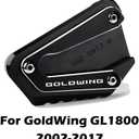 MOWOK For Goldwing GL1800 2002-2017 and 2018-2025 Goldwing GL1800 1800 Motorcycle Side Stand Extension Kickstand foot Pad (Year 2002-2017 (Black))
