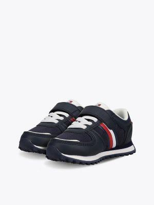 Tommy Hilfiger Kids' Signature Stripe Sneaker, Size 10