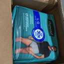 Depend Night Defense Adult Diapers, Incontinence Underwear for Men, Disposable, Overnight, Extra-Large, Grey, 48 Count (4 Packs of 12), Packaging May Vary