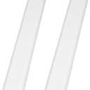 Moxweyeni 2 Pack 3 x 4 Inch, 30 Inch White Aluminum Downspout Extensions Roofing Gutter Downspout DIY Installation for Home Outdoor Drainage