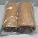 ZeeDix 2 Pack 16 x 118 Inch Thickened No Slip Ice and Snow Carpet, Natural Coconut Fiber Mat Walking Safety, Winter Coco Liner Roll Outdoor Carpet Runner for Front Door Steps Hallway Stairs Garden