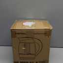 Chefman Electric Kettle with Temperature Control, 5 Presets LED Indicator Lights, Removable Tea Infuser, Glass Tea Kettle & Hot Water Boiler, 360 Swivel Base, BPA Free, Stainless Steel, 1.8 Liters