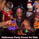 72 Pack Halloween Party Favors for Kids, Halloween Glow in the Dark Toys Halloween Toys Bulk for Halloween Party School Classroom Prizes Goodie Bags Trick or Treats Gifts