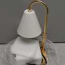 SOKCVSEA Candle Warmer Lamp - Candle Warmer with Diamond Height Adjustable, Birthday Gifts for Women Mom Gifts, House Warming Gifts New Home Decor, Wax Melt with 2 Bulb WhiteGold 