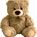 BIUBIULOVE 10Inch Teddy Bear Stuffed Animal, Soft Stuffed Teddy Bear Plush Toy, Birthday Xmas Gifts for Kids Baby (Dark Brown)