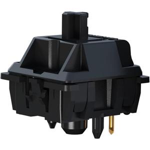 Gateron Oil King V2 Pre Lubed 5pin Linear Switches for Mechanical Keyboard (90PCS, Oil King)