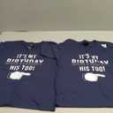 Twin Birthday Design It´s My Birthday His Too Twin Birthday T-Shirt OEKO-TEX STANDARD 100 (2 Shirts - Size XS)