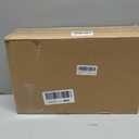 Universal Red Light LED Exit Sign OSHA Commercial (White Housing+Red Letter, 2 Pack)