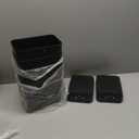 3Pack Bathroom Small Trash Can with Lid, 2.6 Gallon Touchless Automatic Garbage Can Slim Waterproof Motion Sensor Smart Trash Bin for Bedroom, Office, Living Room-Black