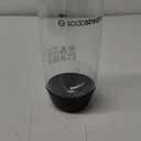 sodastream 1L Twin Pack Dishwasher Safe Slim Bottle (Black)