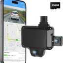 Dash Cam 1080P Night Vision 4G Live View ADAS GPS 24H Loop Geo Fence JC450P