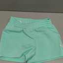 PUMA Girls Athletic Shorts - Gym Bike Kids Shorts Girls Activewear, Size Small-7, White/Green