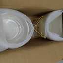 2 Set Silverware Caddy for Countertop,Sturdy Ceramic and Sturdy Metal Frame,Buffet Tableware, Party Table Decorations