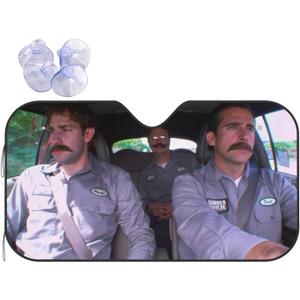 Funny Foldable Windshield Sun Shade for Car Sunshade for Car Windshield Covers Blocks Uv Rays Automotive Interior Sun Protection Universal Fit 51 X 27.5 in Keep Your Vehicle Cool