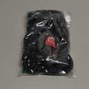 Harness Lead No Pull Dog Harness and Leash Set, Anti Pull Dog Harness for All Breeds and Sizes, One-Piece Cushioned Rope Design Safely Prevents Escaping and Pulling (Small/Medium, Black/Reflective)