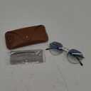 Ray-Ban Jack DISPLAY MODEL Sunglasses ￼ Hexagonal RB3565 003/3F Silver/Blue