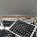 Gefolly FL-10000W Solar Street Light Outdoor, Flood Security Parking Lot, 2 Pack