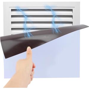 2 Pack Square Magnetic Vent Cover, 12" x 12" Magnetic Vent Cover Register Vent Covers for Wall, or Ceiling Air Vents and Registers Covers, Applicable to Steel Vents Only