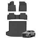 Binmotor-Floor Mats with Cargo Liner for Hyundai Tucson 2022-2026 (Only for Hybrid Models), Tucson All Weather Car Floor Mats, Cargo Mat Liners Accessories for Hyundai Tucson Hybrid Models