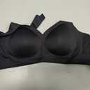 HORISUN Comfortable Seamless Full Coverage Bra for Women Wireless Bras with Soft Support Regular and Plus Size (Black, Large)