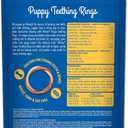 2 x N-Bone Puppy Teething Ring, Chicken Flavor, 6 Count bag (EXP 12/04/27)